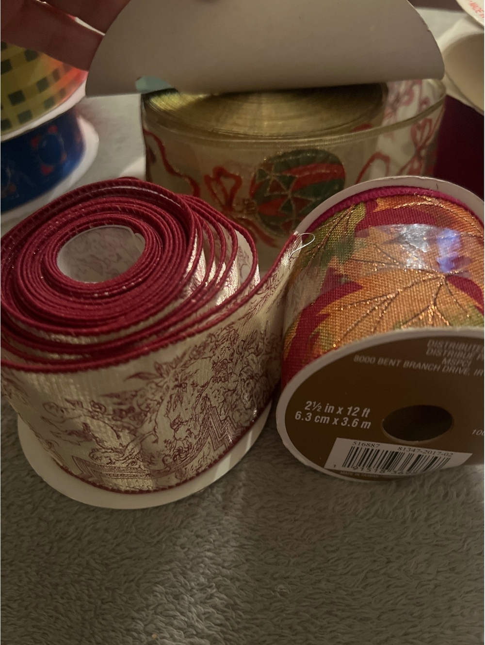 Assorted Decorative Craft Ribbons Bundle - Picture 2 of 7